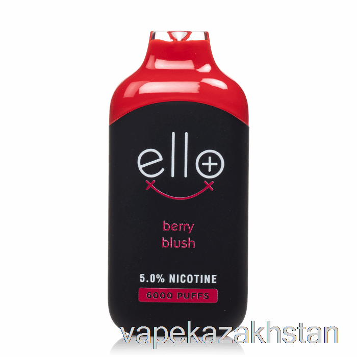 Vape Smoke BLVK ELLO Plus 6000 Disposable Berry Blush Ice